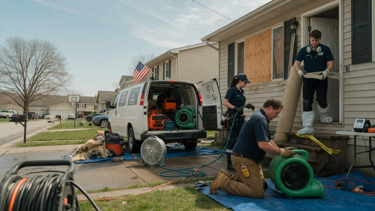 Water Damage Restoration in Savannah, OH near me